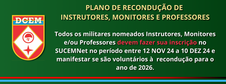 Plano de Recondução de Instrutores, Monitores e Professores